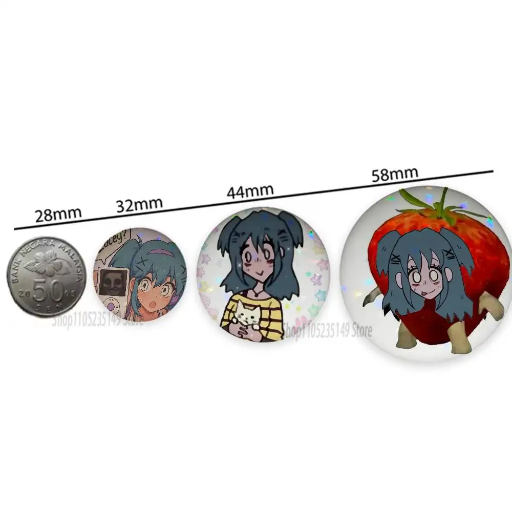 Cute Cartoon Badge Brooches – Handmade Backpack Accessories and Jewelry Gifts