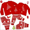Family Christmas Pajamas 2023 Mother Father Kids Matching Clothes Look Outfit Mommy And Me New Year's Costumes Pyjamas 3