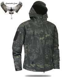 FX Top Brand Clothing Men 's Military Camouflage Fleece Jacket Army Tactical Multicam Male Windbreakers Hunting охота камуфляж