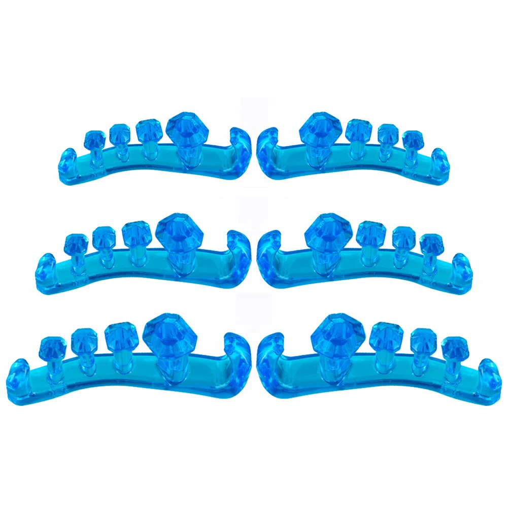 Silicone Toe Separator Toenail Divider Stress Relief Orthopedic Toe Spacer Bunion Corrector for Plantar Fasciitis Bunion