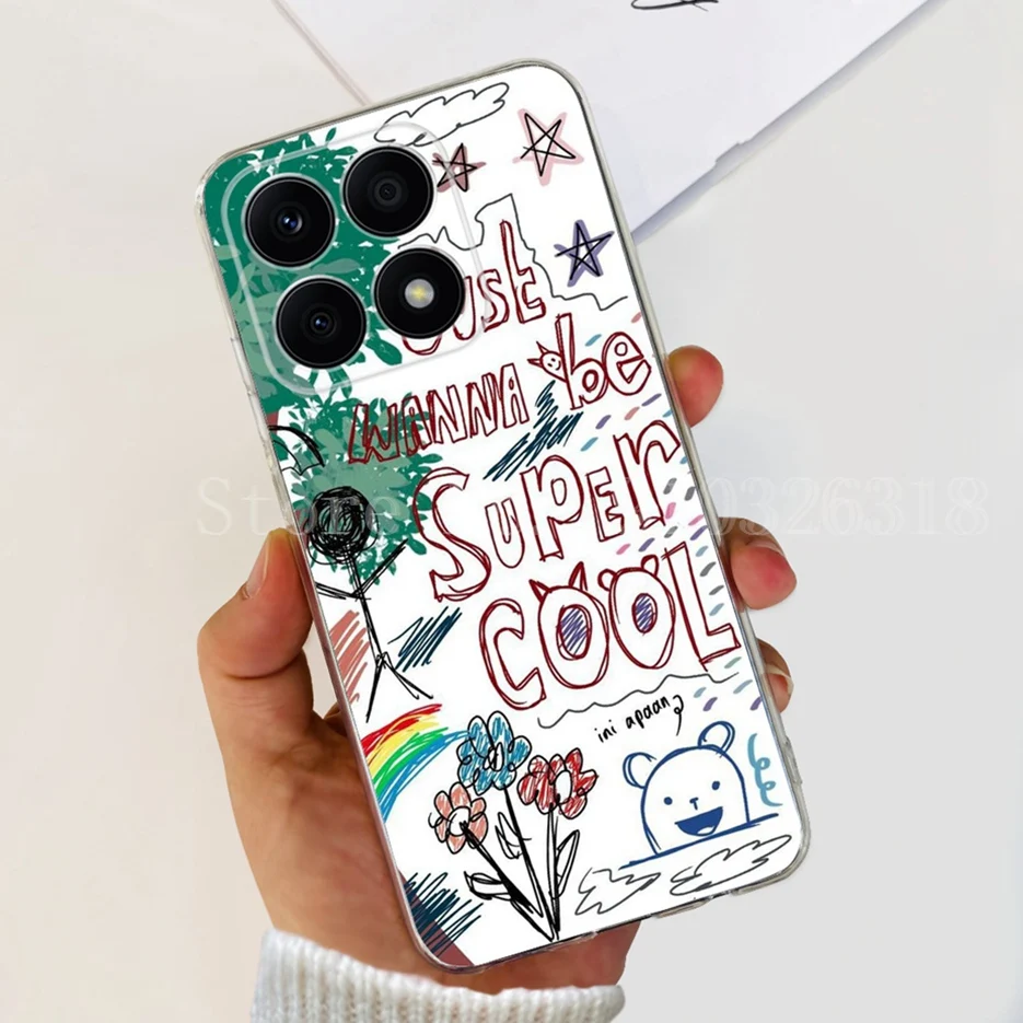 Fashionable Clear Silicone Soft Slim Phone Case - Stylish Back Cover with Bumper Protection