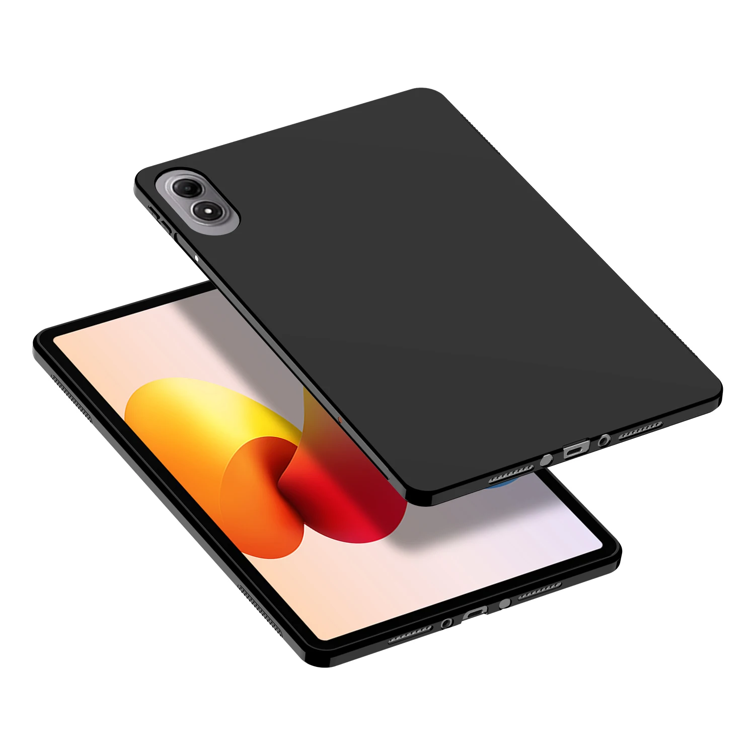 Premium Silicone TPU Soft Tablet Case - Durable Protective Back Cover