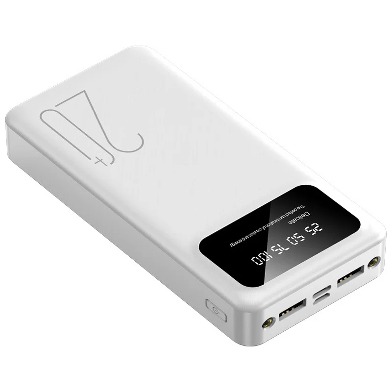 Power Bank 20000mAn, 2A Fast Charging Power Supply: High capacity, portable charger for travel and gift ideas