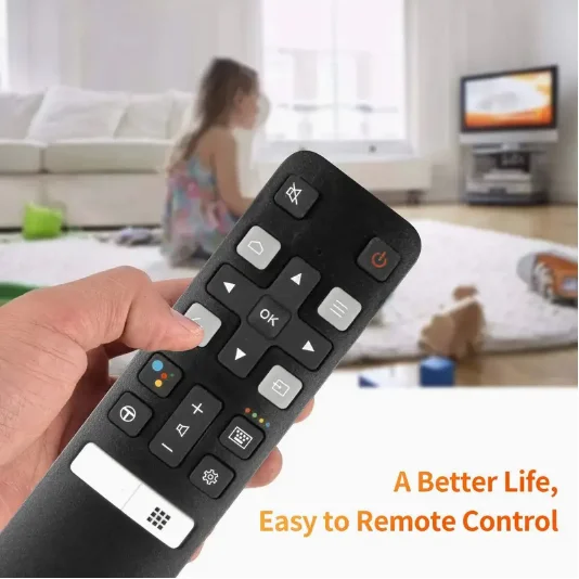 Universal Remote Control for TCL TVs - Model RC802V JUR6 (No Voice Feature)