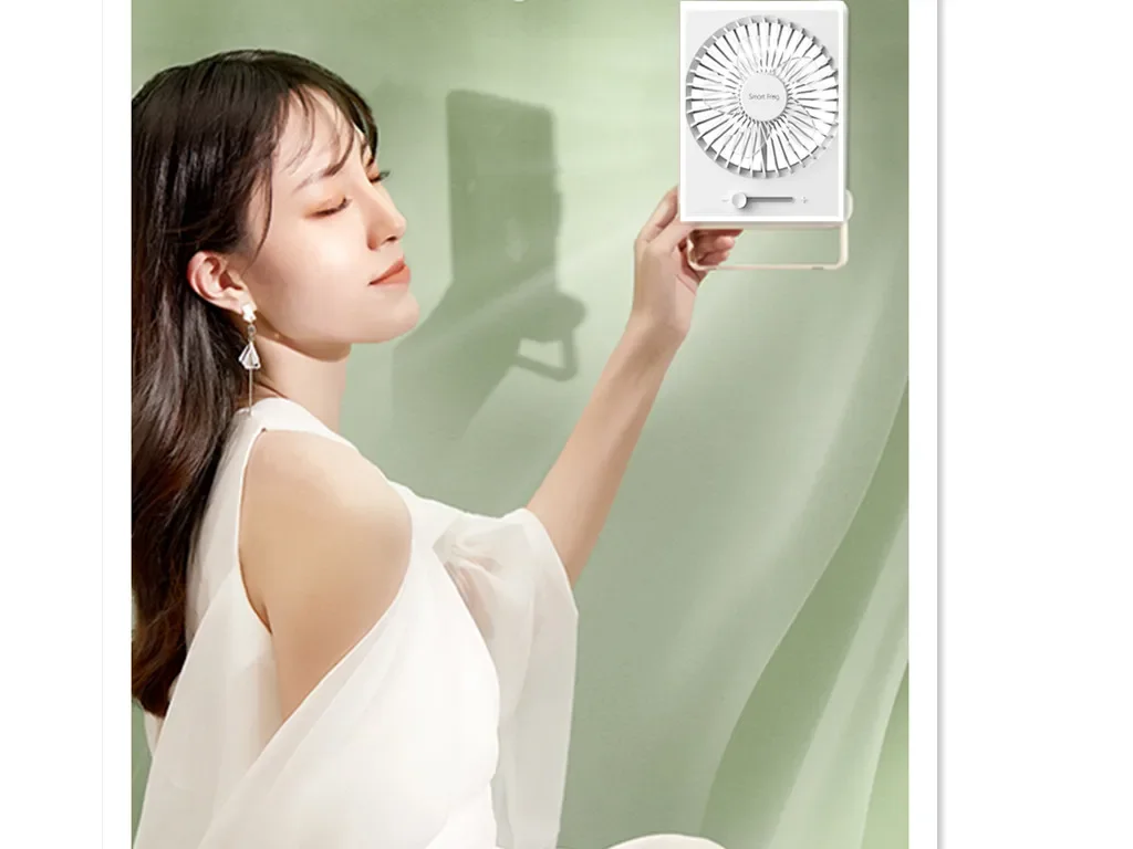 

Портативный Настольный мини-вентилятор USB-маленький, мощный и удобный зарядный вентилятор для студенческого общежития, офиса и улицы