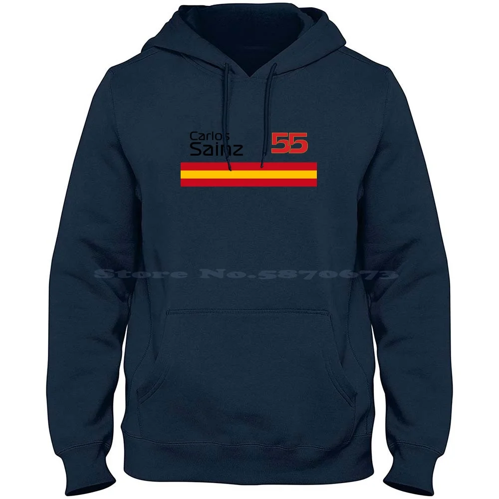 

Carlos Sainz 55 Retro White 100% Cotton Hoodie Formula Uno Carlos Sainz Name Carlos Sainz 55 Smooth Operator Scuderia Tv