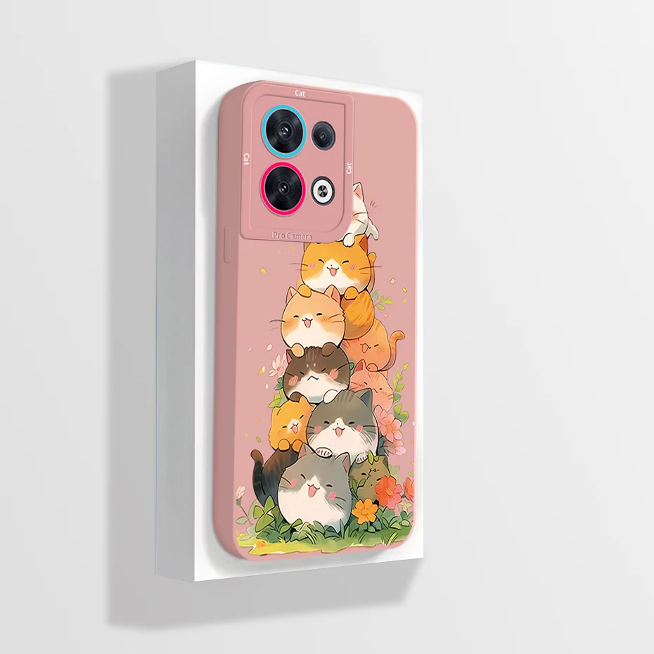 Aesthetic Cartoon Astronaut Soft Liquid Silicone Phone Case