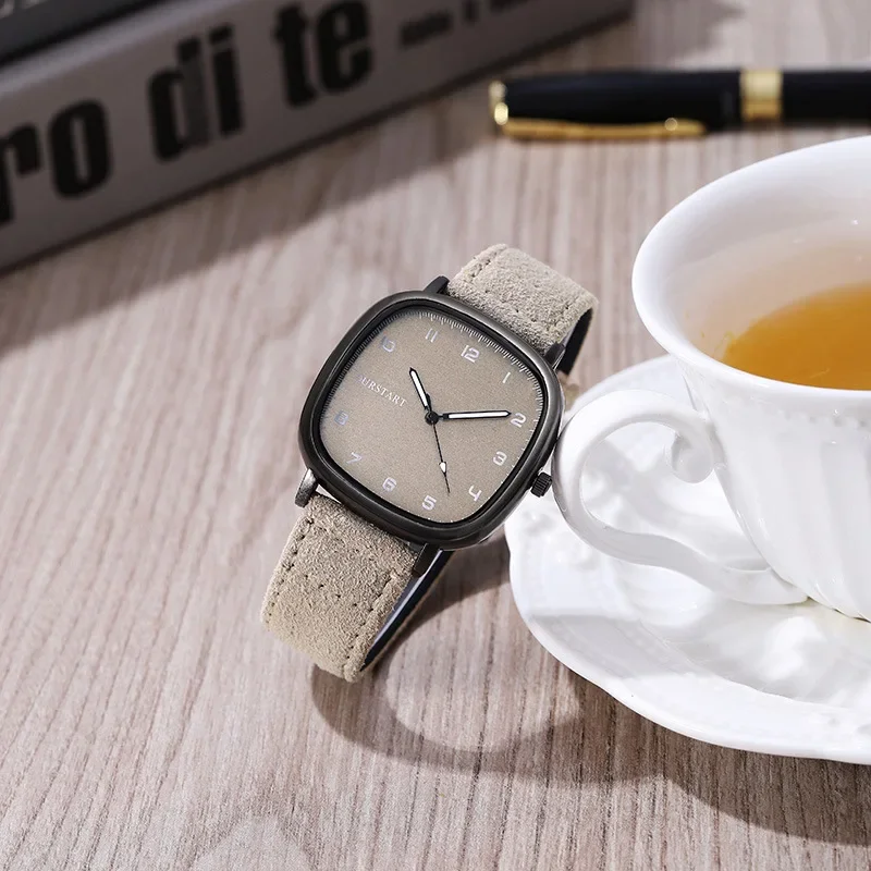 Square Women's Watches Simple Quartz Wristwatches Casual Watches Boys Girls Students Clock for Everyday Gift Reloj Para Mujer 시계 4