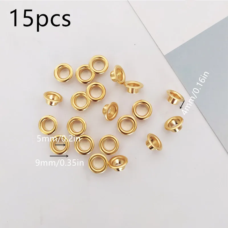 Kerzenwachs-Ösen-Set 5mm/0,2 Zoll Langlebige Metall-Kerzenösen DIY Duftkerzen-Tabletten Herstellungswerkzeug Zubehör – Detail 5