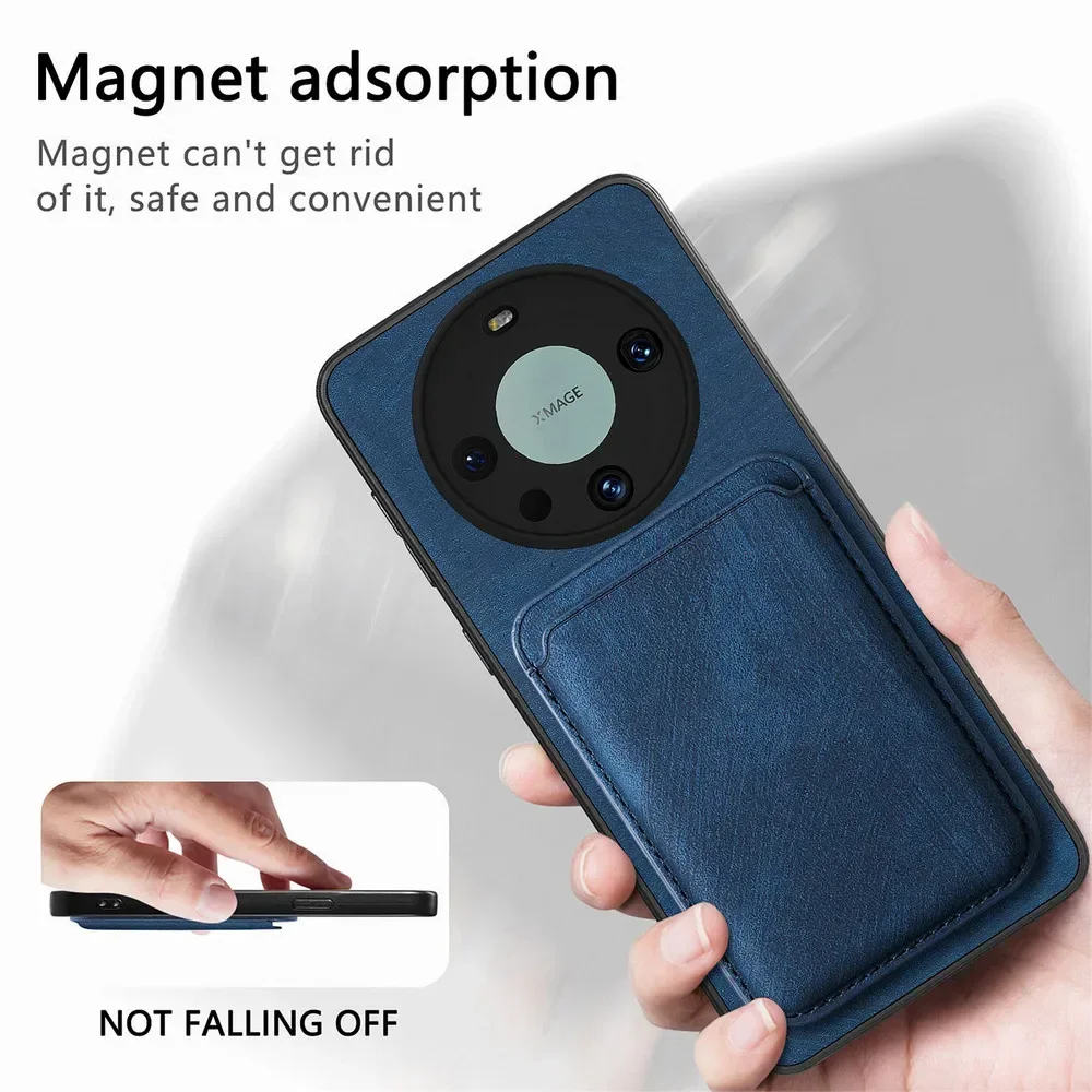 Deluxe 2-in-1 Detachable Leather Card Case and Cover