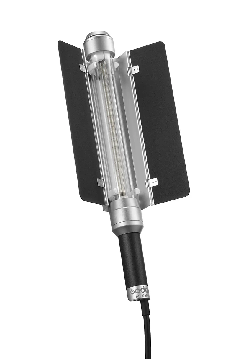 Godox AD-S200 200W LED 라이트 스틱 플래시 헤드 5800K+200K ? AD200/AD200Pro 스피드라이트 플래시 360용 ° 빛의 퍼짐