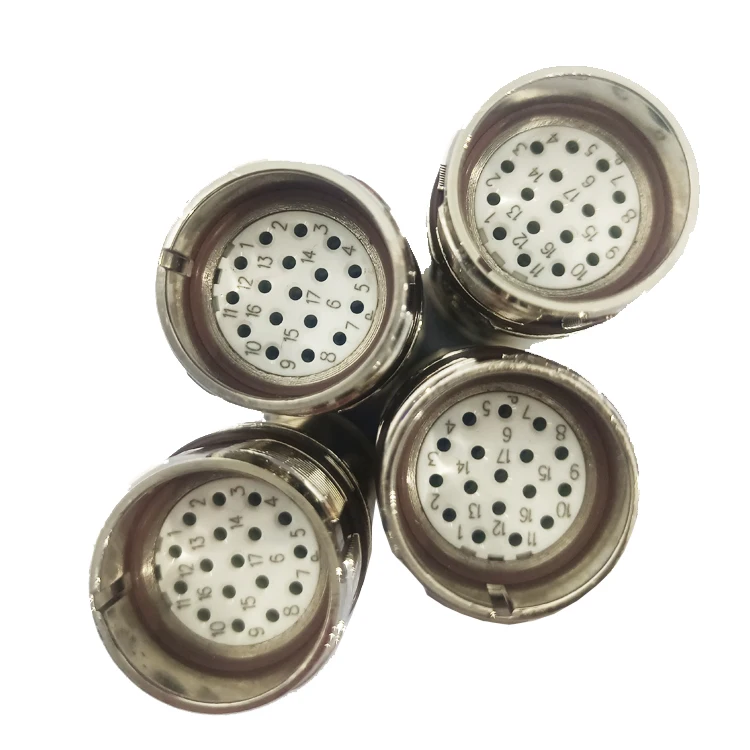 

Male Thread of Connector Plug AKUA-17E 17 Core Signal Cable M23