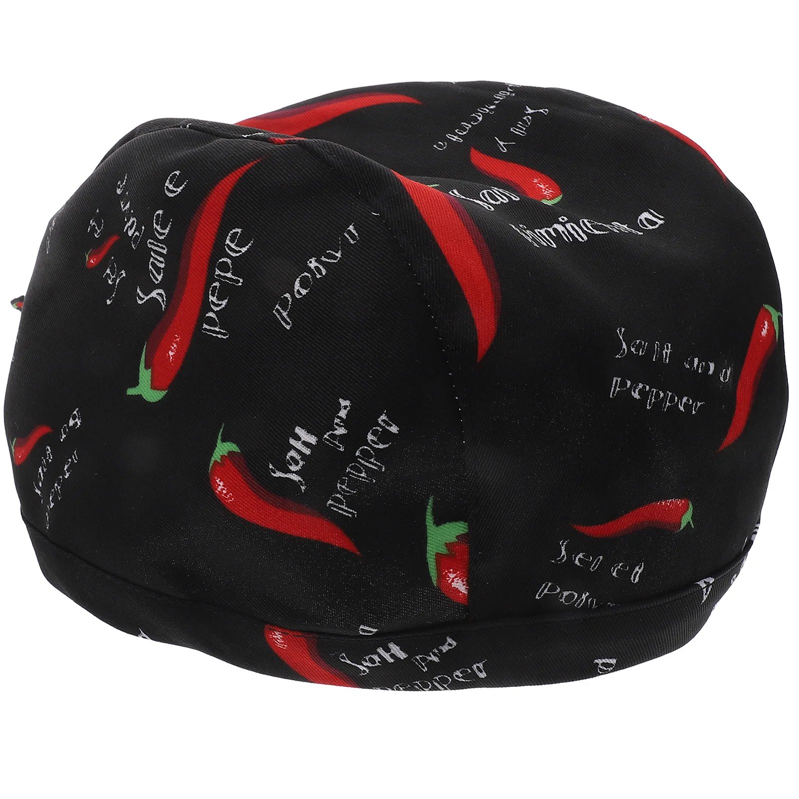 Scrub Cap Scrub Hat Cotton Sweat Wicking Beanie Cap Adjustable Cap Bouffant for Men ( Chili Pattern ) showersmile linen flat cap for men british style newsboy male female beret hat spring summer plaid unisex adjustable ivy cap