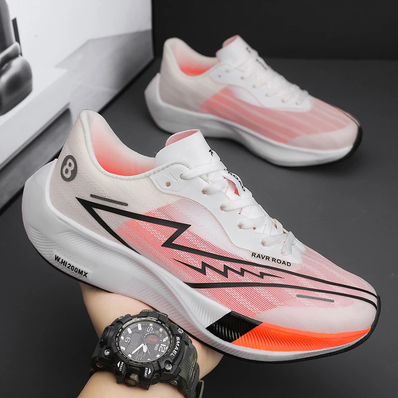 Men Carbon Plate Sneakers Light Cushioned Running Shoes for Outdoor Marathon Sports Shoes Professional Athletic Male Training men sneakers,running sneakers,marathon sneakers