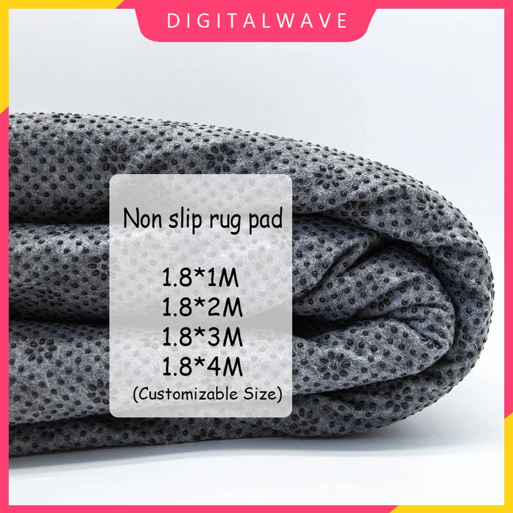 100% Polyester Anti Slip Felt Nonslip Carpet Underlay Fabric