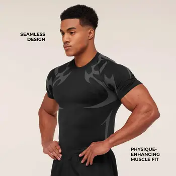 Superhero Slim Fit Men's Fitness T Shirt