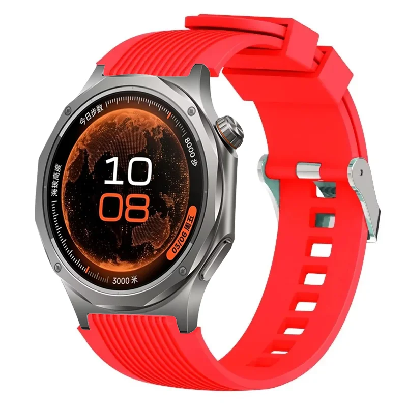 Silicone Strap - Soft & Comfortable Replacement Fashion Wristband
