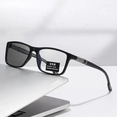 Photochromic Anti Blue Light Outdoor Sports Cycling Ultra Light High-definition Color Changing Myopia Glasses 0 -0.5 -0.75 -1.25 - Image 3