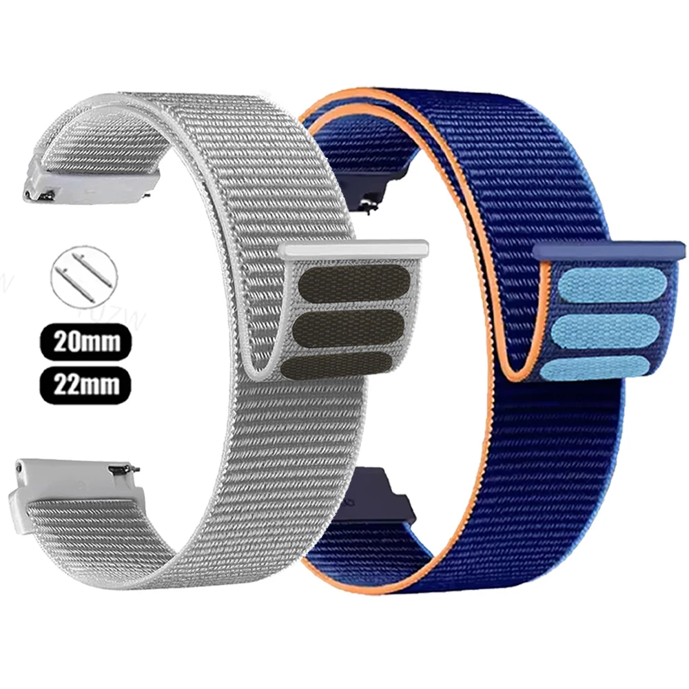 Premium Nylon Watch Strap, Adjustable Sport Band