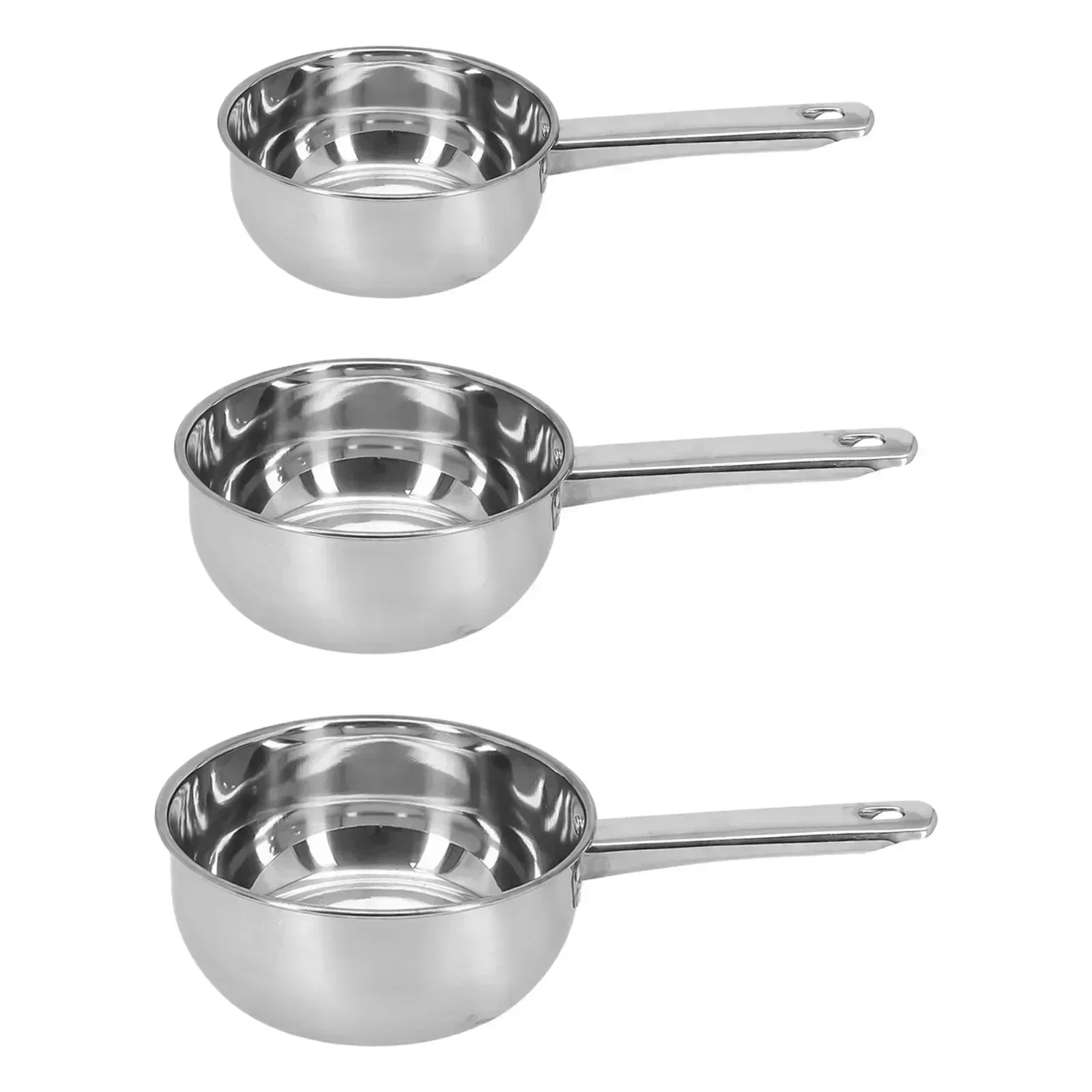 Stainless Steel Uncoated Nonstick Saucepan Household Milk Cooking Pot Frying Pan Induction Cooker Gas Stove Kitchen Utensils stainless steel soup pot stainless steel stock pot stainless steel cooking pot