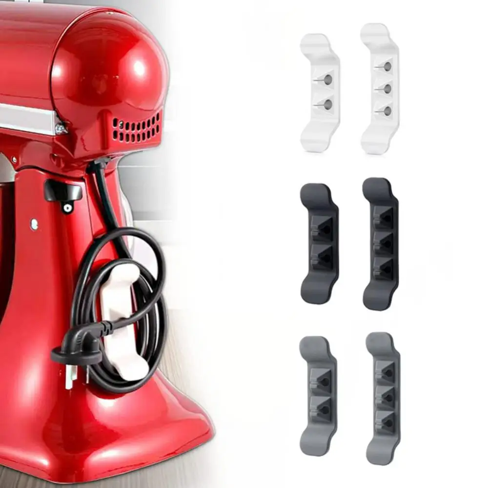 

Cord Wrapper Organizer Clips Holder Wire Hider Coffee Machine Management Wrap for Kitchen Appliance Stand Mixers Air Fryer