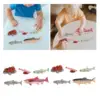 Life Cycle of Salmon Toys Teaching Tools Farm Animals Figurines for Storytelling Presentations Daycare Role Play Birthday Gifts 4