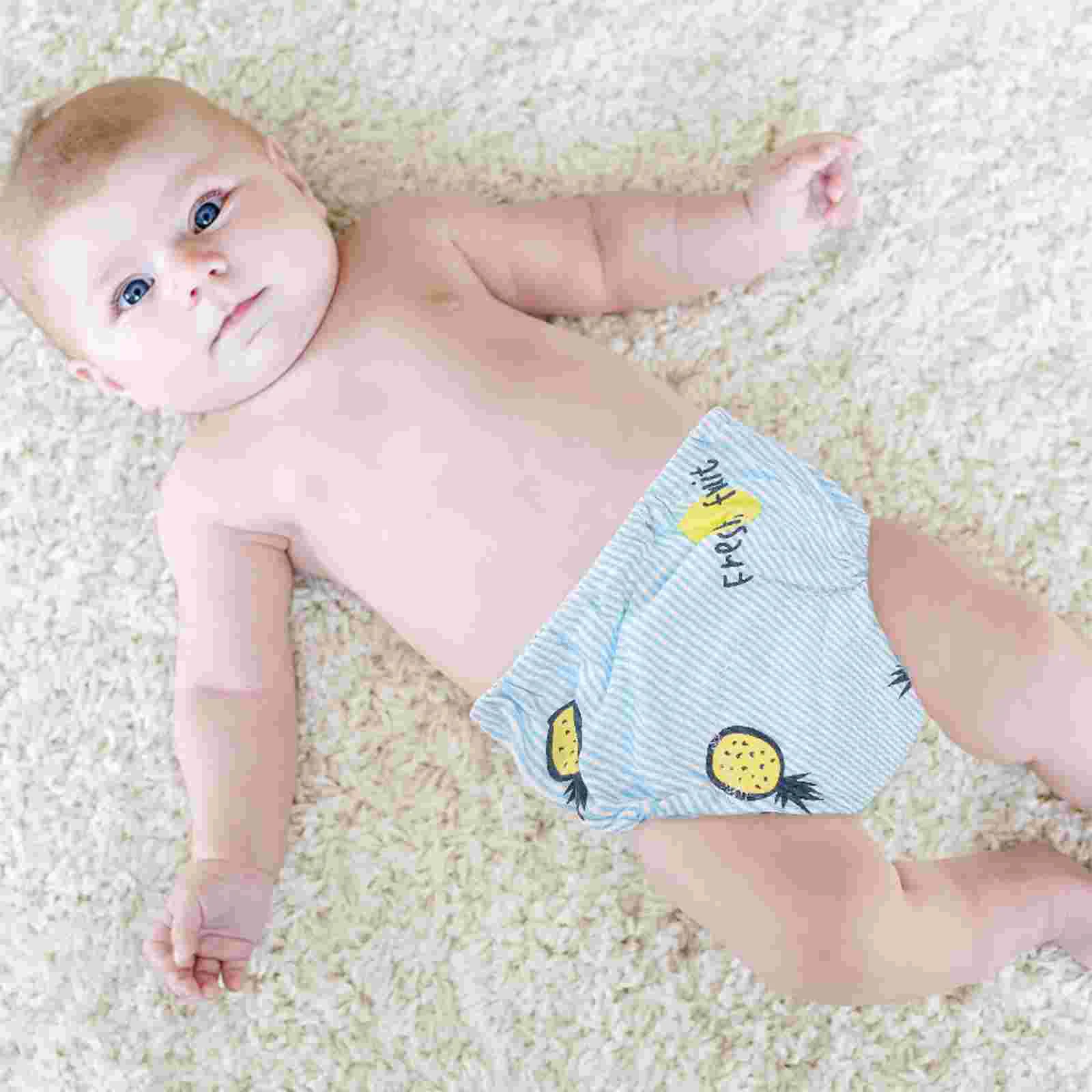 

2pcs 6 Layers of Gauze Baby Diapers Learning Training Pants (Assorted Color)
