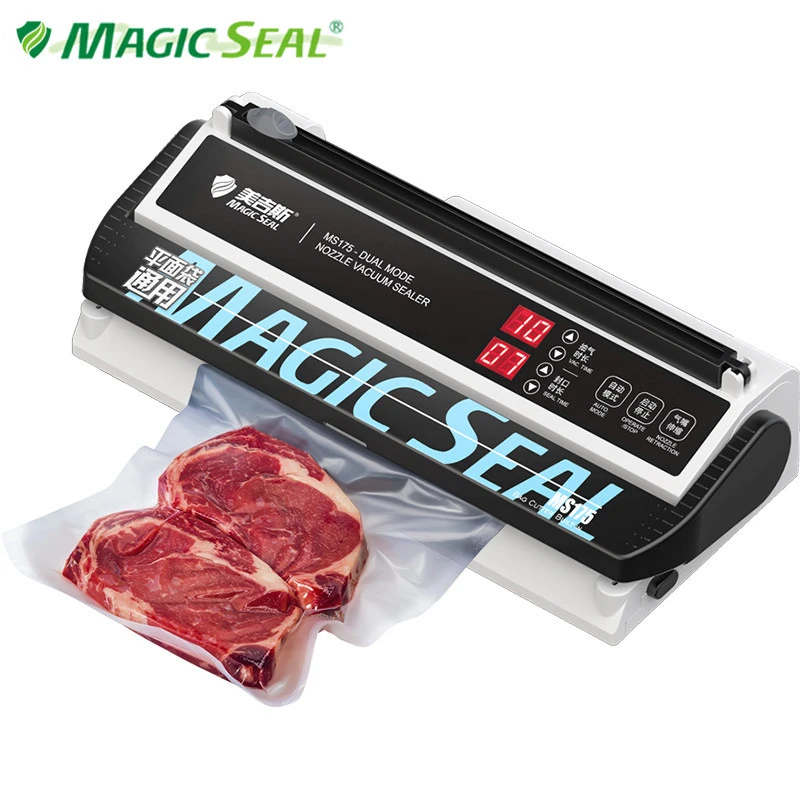 MAGICSEAL Vacuum Sealer Food Sealing Machine Home Vacuum Machine Flat