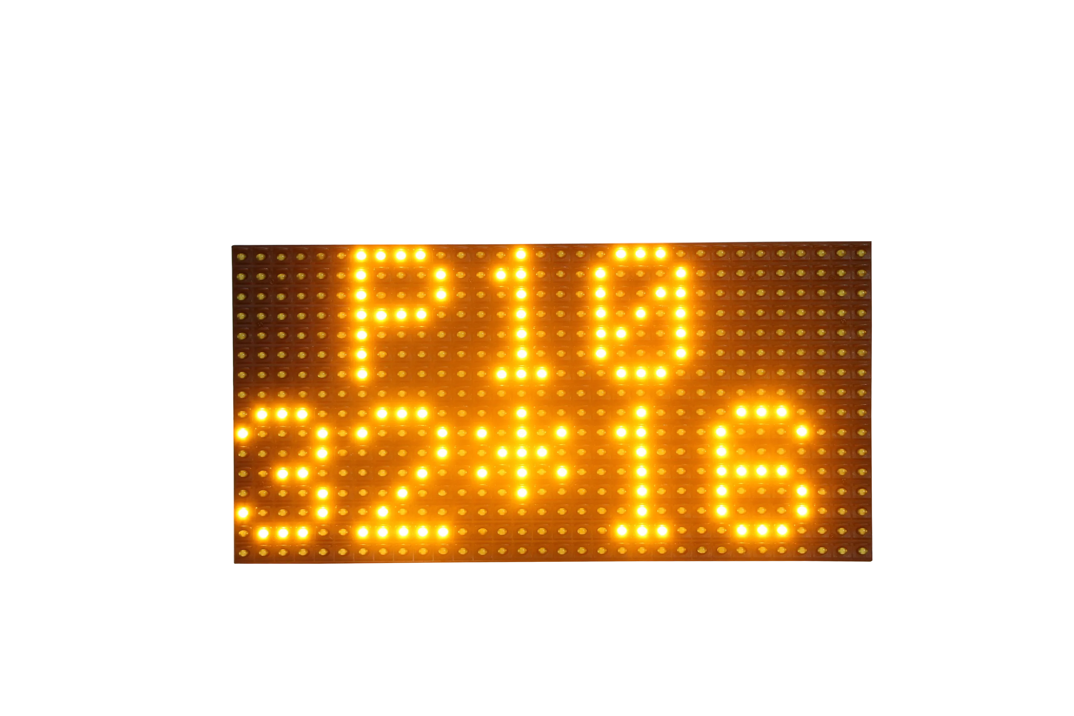 P10 outdoor waterproof single Red Green White Blue Yellow color p10 32*16cm scrolling program message Sign LED Display Module images - 6