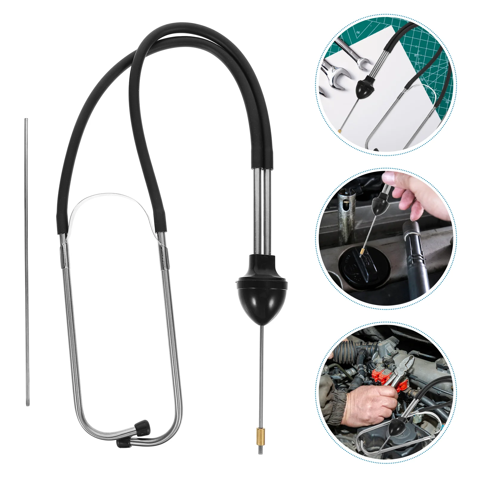 

Stethoscope Car Detection Cylinder Block Judgment Tool Noise Device Engine Auto Diagnosis Diagnostic