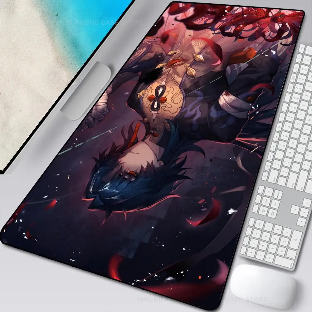

Anime Honkai Star Rail Mouse Mat Desk Mat With Pad gaming accessories Prime Gaming XXL Keyboard Pad Stitch Padding Mat