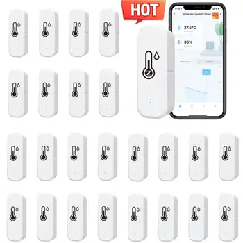 Humidity Sensor WiFi+Bluetoot-h Dual Mode Doodle High Humidity Low Humidity Alarm Real Time Monitoring Humidity Sensor 1