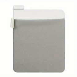 Compact Adhesive Laptop Back Storage Pouch (Gray)