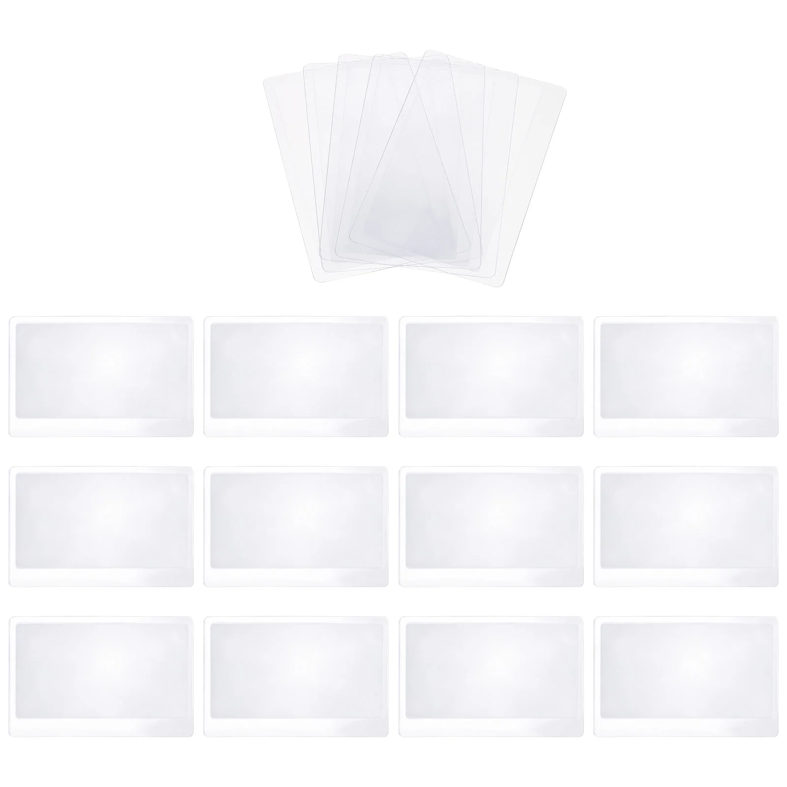 

20 Pcs Magnifying Glass Loupes Magnifier Glasses Jewelry for Reading Pvc