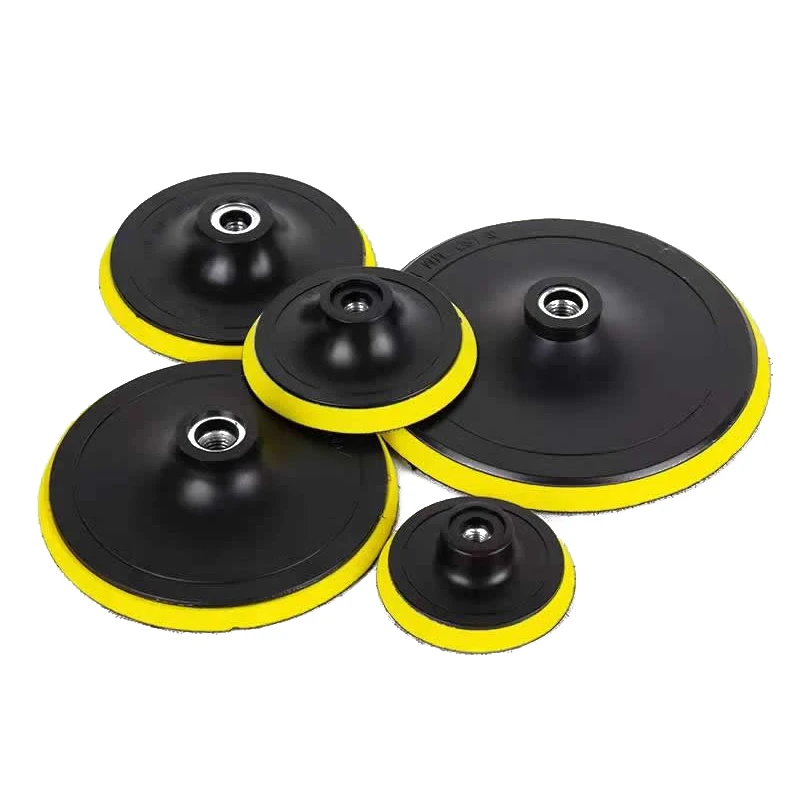 car seat leather cleaner M14 Polishing Pad Buffing Plate Disc Adhesive Backed Hooks 75mm~180mm For Car Polishing best wax for black cars