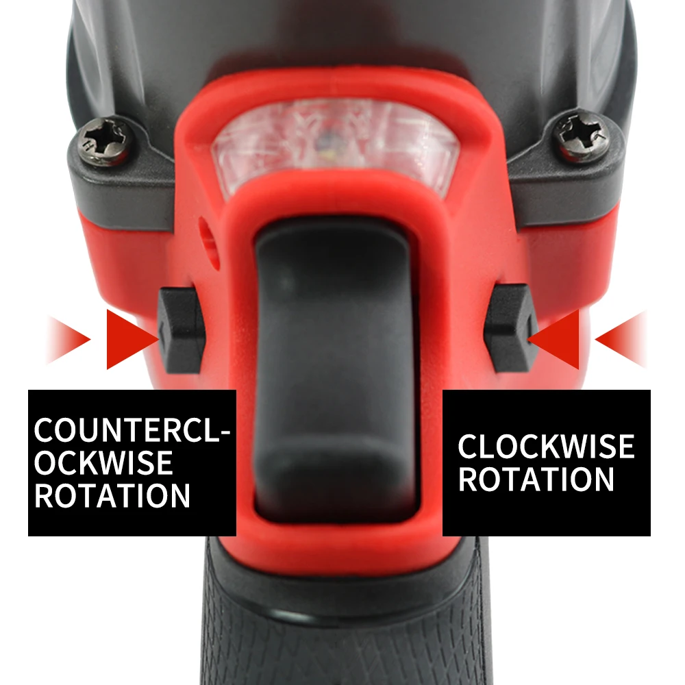 Milwaukee 1300N.M Torque Brushless Electric Impact Wrench 1/2 inch Screwdriver Cordless Wrench Power Tools For 18V Battery 4