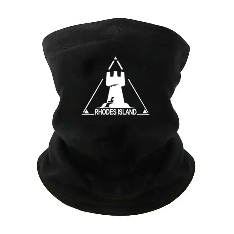 Game Arknights Neckerchief Amiya Doctor Face Mask Anime Cosplay Men Women Neckwarmer Autumn Winter Warm Black Short Scarf Gifts