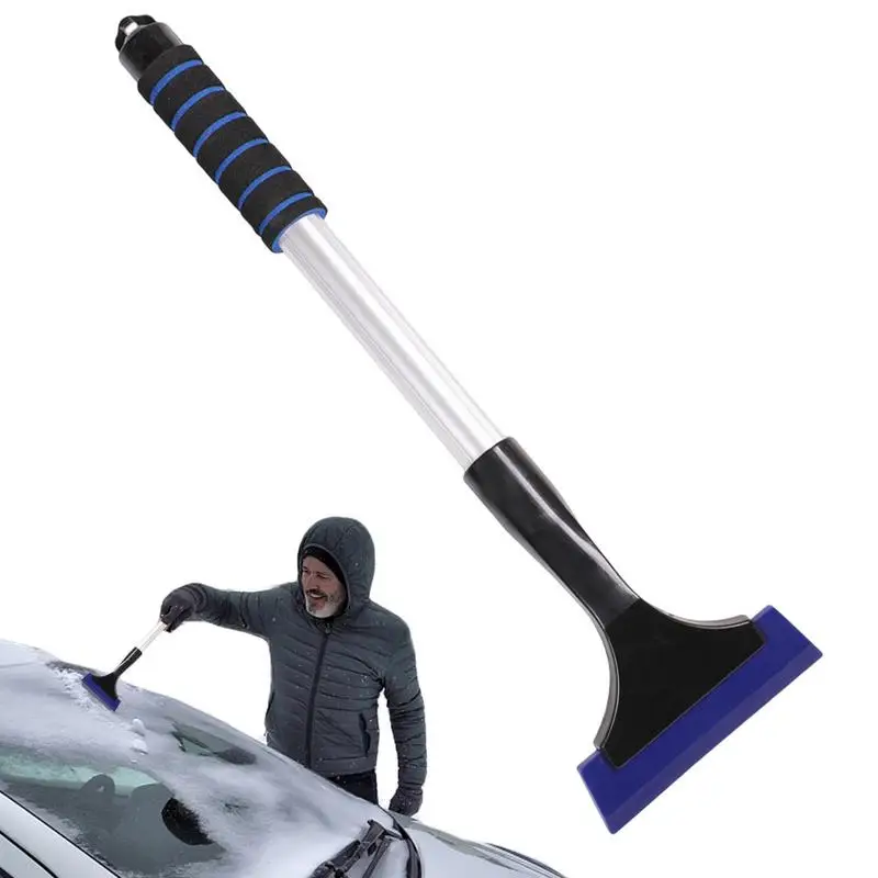 

Snow Scraper For Car Non-slip Auto Snow Remover For Cars Winter Snow Shovel For Cars Trucks SUVs Windscreen Rear And Side