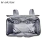 Insular Mommy Diaper Bags Mother Large Capacity Travel Nappy Backpacks with Anti-loss Zipper Solid Baby Maternity Nursing Bags 6