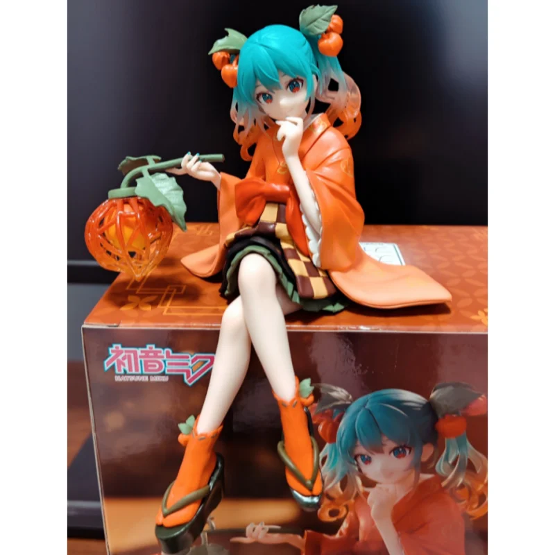 New Original Furyu Cartoon Hatsune Miku Noodle Stopper Figure