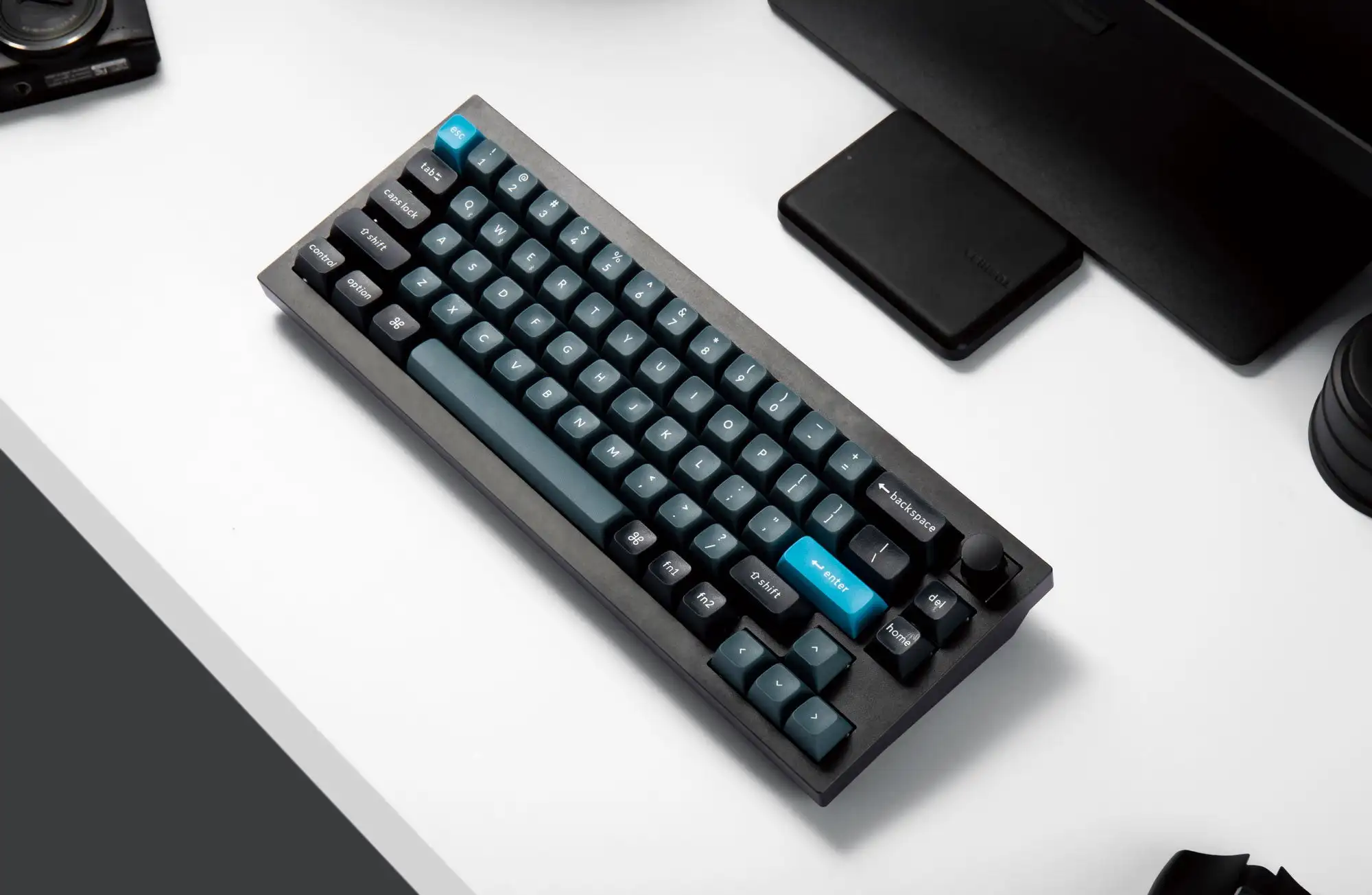 Keychron q2 pro knopf qmk komplett montierte drahtlose benutzer 