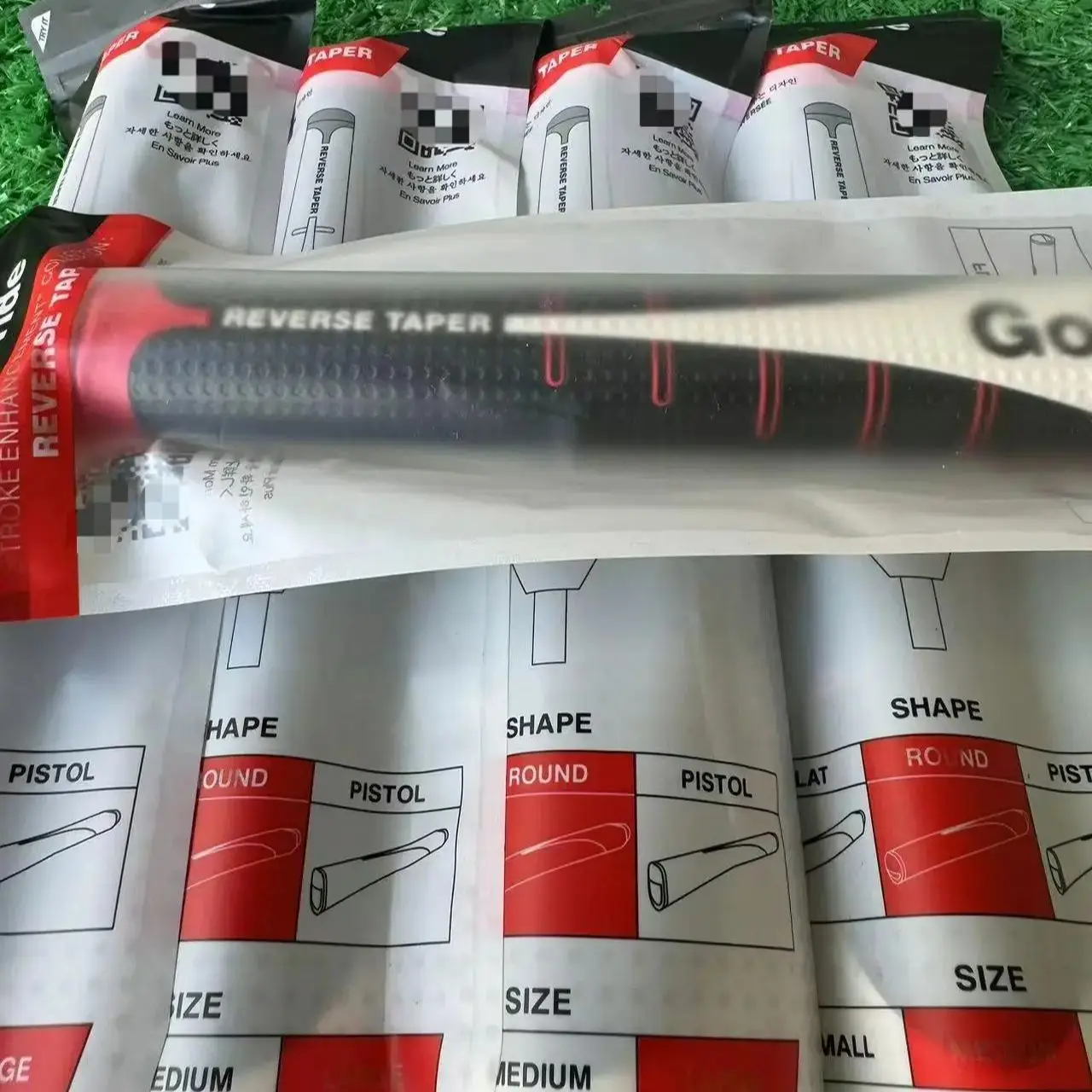 Golf putter grips New Golf Putter Grip RESEVER TAPER Golf Clubs Grip PU Putter Handle Rubber Grips Medium/Large 골프 그립