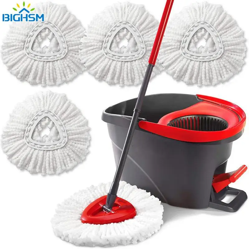 Mop Head Pads Sostituzione Spin Mop Refill Head Panno Per La Pulizia Del Pavimento Pad Per Vileda O-Cedar Accessori Per Strumenti Per La Pulizia Della