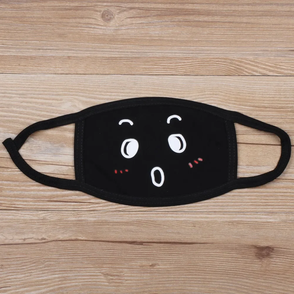 Windproof Reusable Anti-fog Mouth Mask Cartoon Muffle Face Respirator Anti PM2.5 Mask Cotton Dust