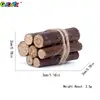 1Pc or 3 Bundles/Set Dollhouse Miniature Bonfire Firewood Model Living Scene Decor Kids Pretend Play Toy Doll House Accessories 3