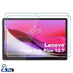 2 - Pack Tempered Glass Screen Protector for 12.7 Inch Tablet - Anti - Scratch HD Protective Film (2PCS - Yoga Tab Plus)