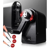 Faber Castell Manual Art Pencil Sharpener Manual for Art Charcoal & Sketching - Long Sketch Point,  Artists, Drawing Pencils 1