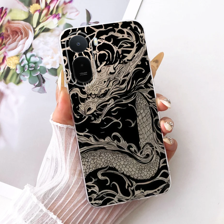 Stylish Painted Soft Slim Phone Case - New Fashion Design
