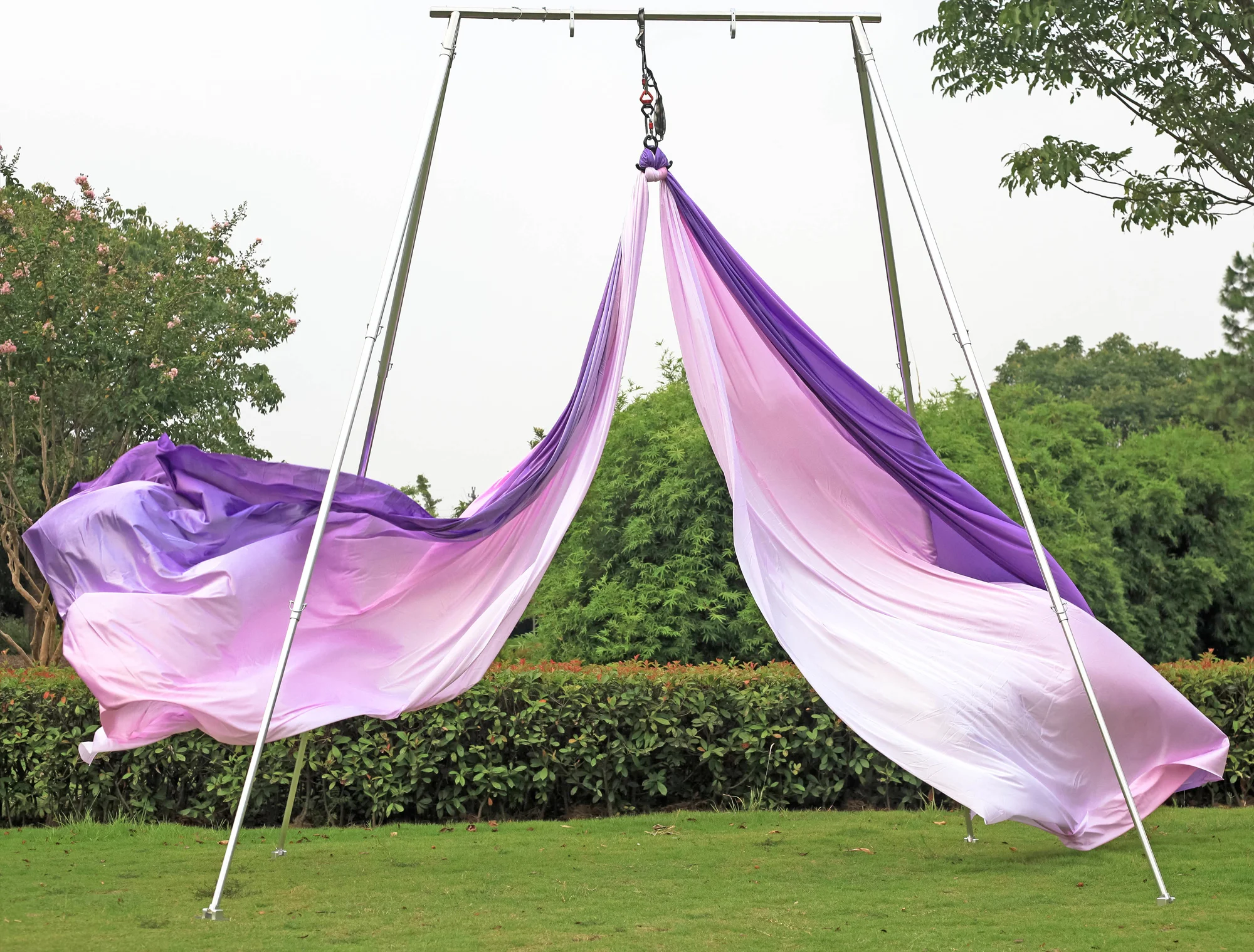 7 Meters Aerial Silks Colorful Fabrics Aerial Yoga Hammock Swing Anti Gravity Fitness Yoga Strap For Gym Home Outdoor