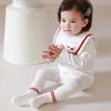 Spring Mid Tube Baby Socks Sport Soft Children Kids Socks Breathable Kids Boys Girl Socks Strip Mid Tube Socks 5